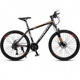 WYLZLIY-Home Bici Mountain Bike bicicletta MTB Sportiva da Montagna 26" Mountain Bike, in lega di alluminio leggero della bici della struttura, doppio freno a disco e bloccato sospensione anteriore, 27 Velocità