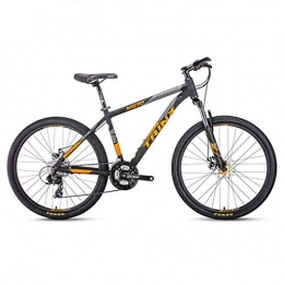 WYLZLIY-Home Bici Mountain Bike bicicletta MTB Sportiva da Montagna Mountain bike, 26inch a rotelle, lega di alluminio Biciclette Telaio, doppio freno a disco e forcella anteriore, 24 Velocità ( Color : Orange )