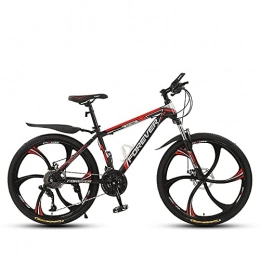 ACLFF Mountain Bike Mountain Bike da 26 Pollici Bici Bicicletta MTB, 24 velocità, Sospensione Completa, Telaio in Acciaio ad Alto Tenore di Carbonio Addensato, Adatto per Altezza 165~180 cm