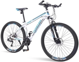 dtkmkj Mountain Bike Mountain Bike da Uomo, Hardtail a 33 velocità, Telaio in Alluminio con Freno a Doppio Disco, Bicicletta da Montagna con Sospensione Anteriore, 29 Pollici