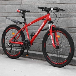 GC Mountain Bike Mountain Bike Leggero Mtb Alto-acciaio Al Carbonio 21 Velocità Velocità Variabile Freno A Doppio Dischi 26 Pollici Bici Da Strada Velocità B-21 24 Pollici