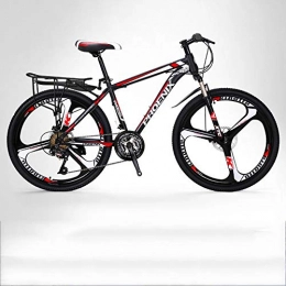 GC Mountain Bike Mountain Bike Leggero Mtb Alto-acciaio Al Carbonio 27 Velocità Velocità Variabile Freno A Doppio Dischi Ruota Taglia3c 26 Pollici Bici Da Strada Velocità A-27 26 Pollici