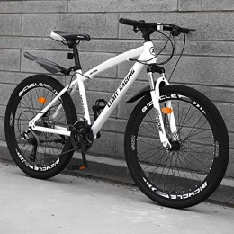 GC Bici Mountain Bike Leggero Tutti I Terreni Mtb Alto-acciaio Al Carbonio 27 Velocità Velocità Variabile Freno A Doppio Dischi 26 Pollici Bici Da Strada Velocità E-27 24 Pollici