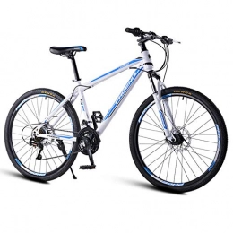 AMAIRS Mountain Bike Mountain Bike per Adulti, Bici da Strada da 26" con Doppio Ammortizzatore Mountain Bike A 21 velocità con Freno A Disco per Uomini E Donne Adulti per Pendolarismo, Blu