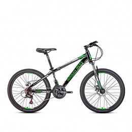 FZC-YM Bici Mountain Bike per adulti, Mountain Trail Bike Biciclette fuoristrada in acciaio ad alto tenore di carbonio, Bicicletta da 24 pollici a 21 velocità con sospensione completa MTB Ingranaggi Freni a disco