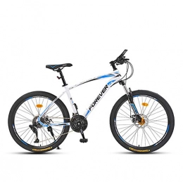 WLWLEO Mountain Bike Mountain Bike per uomo Biciclette da 26 pollici [Telaio in acciaio ad alto tenore di carbonio] [Forcella anteriore ammortizzante bloccabile] MTB All Terrain per i viaggi di lavoro, A, 26" 30 speed