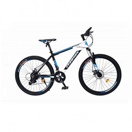 Domrx Bici Mountain Bike Sia Uomo Che Donna Ammortizzatore a Doppio Disco a velocità variabile in Alluminio-Blu