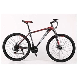 Mnjin Mountain Bike Mountain Bike Sportivo da 21-30 velocità Mountain Bike da Uomo Hard-Tail 26"Pneumatico da 26" e Telaio da 17 Pollici Sospensione a Forcella con Doppio Freno a Bicicletta