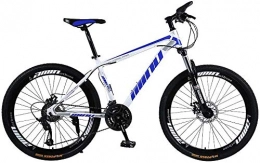 BUK Bici Mountain Bike Uomo, 26 Pollici 21 velocità Mountain Bike Bicicletta Studente Adulto all'aperto velocità variabile Mountain Bike City Bike Bicicletta Maschile e Femminile-Blu