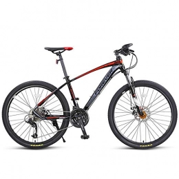 DelongKe Mountain Bike Mountain Bike Uomo, 27.5 Pollici Mountain Bike Bicicletta con Sospensione A Forcella Variabile velocità Sistema di Freno A Disco Telaio in Alluminio, 33 Speed, Freno Ad Olio, A