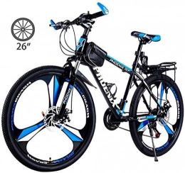 BUK Mountain Bike Mountain Bike Uomo, Trekking Bicicletta Cross Trekking Bici 26 Pollici Freno a Disco Bicicletta Ammortizzatore off-Road Racing Bike Studente velocità variabile-26inch / 21speed_B