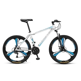 MQJ Mountain Bike MQJ 26 Pollici Mountain Bike 24 / 27-Veliste con Freni a Doppio Disco Telaio in Acciaio Al Carbonio con Forcella Anteriore Assorbente Ammortizzabile Adatto per Uomini e Donne Egli Appassionati Di Cicli