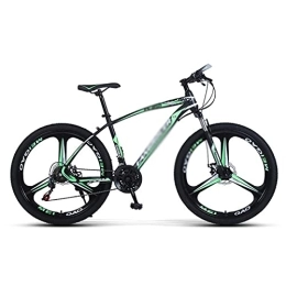 MQJ Mountain Bike MQJ Bicicletta da 26 Pollici in Mountain Bike in Bicicletta Anteriore con Sospensione Anteriore per Adulti Bici da Strada per Uomo o Donne / Verde / 27 Velocità