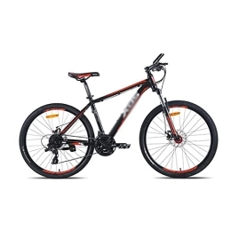 MQJ Mountain Bike MQJ Mountain Bike con Ruote da 26"24 Velocità con Doppia Sospensione per Uomo Donna Adulto e Adolescenza Telaio in Lega Di Alluminio per un Percorso, Sentiero e Amplificatore; Montagne / Nero Rosso