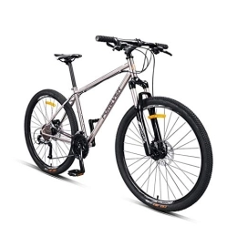 MQJ Mountain Bike MQJ Mountain Bike Cross-Country Velocità Variabile Velocità 30 Velocità Tutto Terrain Dual Disc Brake Brake Biciclette Biciclette in Acciaio Cromato Molybdenum Telaio in Acciaio 27, 5 Pollici