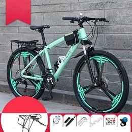 Mu Mountain Bike MU Maschio Mountain Bike Off-Road a Velocità Variabile Doppio Uomini e Donne Dei Freni a Disco Giovani Studenti Biciclette Una Ruota Di Bicicletta Velocità Della Luce, J, 24 pollici