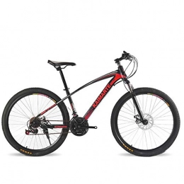 MW Mountain Bike MW Bicicletta, Mountain Bike, Bicicletta della Strada, Hard Tail Bike, 24 Pollici 21 / 24 / 27 velocità Studente Variable Speed ​​Bike, Rosso, 27 Speed