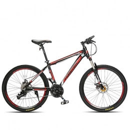 MYRCLMY Mountain Bike MYRCLMY 26 Pollici in Lega Leggera Bike City Bicicletta Luce del Lavoro per Adulti Ultra Light velocità Variabile Portatile Adulto Piccolo Studente Maschio della Bici della Bicicletta, Rosso, 27 Speed