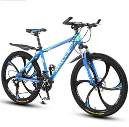 NANXCYR Mountain Bike NANXCYR Biciclette da Montagna a 21 velocità MTB da 26 Pollici, Bicicletta Fuoristrada in Acciaio ad Alto tenore di Carbonio, Freno a Disco con Telaio Rinforzato in Lega per Uomo e Donna, A