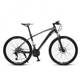 ndegdgswg Mountain Bike ndegdgswg 27 velocità 27, 5 Pollici Mountain Bike, Freno a Disco Olio Lega di Alluminio Leggera velocità Variabile Doppia Bicicletta Ammortizzante 27.5inches 27speedoilplatemattblack