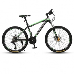 NLRHH Mountain Bike NLRHH Biciclette di Montagna con Doppio Freno a Disco, Tutto Il Terreno della Mountain Bike, Struttura in Acciaio ad Alta Carbonio, Ruote da 26 Pollici, 24 velocità, per Adulti Uomini da Uomo Peng