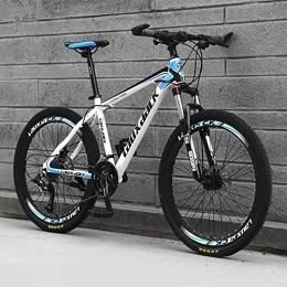 PBTRM Mountain Bike PBTRM Mountain Bike per Adulti con Ruote da 26 Pollici, Mountain Bike Telaio Acciaio Leggero, Mountain Bike Uomo E Donna, 21-30 velocità, Doppio Freno A Disco, Diversi Colori, C, 30 Speed