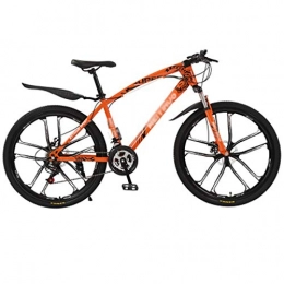 Qinmo Mountain Bike Qinmo Mountain Bike Bicicletta, velocit Fuoristrada Leggero Assorbimento degli Urti a Doppio Disco Freno, Bicicletta 26 Pollici for Uomo e Donna, Ruote 10 di Taglio (Color : B, Size : 27 Speed)