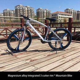 QZ Mountain Bike QZ Adulti Mountain Bike, Doppio Freno a Disco Mens Mountain Bike, Giovanile Città degli Studenti Road Racing Bike, 26 Pollici rotelle di Bicicletta (Color : E, Size : 27 Speed)