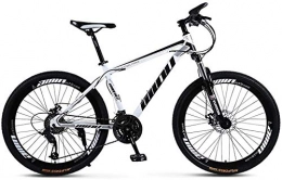 QZ Mountain Bike QZ Uomo Donna Scopo Generale di Mountain Bike, Beach motoslitta Biciclette, Biciclette Doppio Freno a Disco for Adulti, 26 Pollici in Lega di Alluminio Ruote (Color : A, Size : 24 Speed)