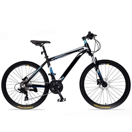 Relaxbx Mountain Bike Relaxbx 27 Biciclette da Corsa in Montagna all'aperto, Mountain Bike da 26 Pollici in Lega di Alluminio Blu