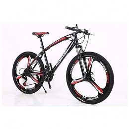 RTRD Mountain Bike RTRD Sport all'aria aperta 26 "Mountain Bike, Freni a doppio disco a sospensione anteriore in acciaio al carbonio leggero, 2130 velocità MTB bicicletta unisex