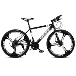 RYP Mountain Bike RYP Bici da Strada Mountain Bike 21 velocità MTB Mountain Bike Strada Uomo Biciclette 24 / 26 Pollici Ruote for Donne Adulte (Color : Black, Size : 24in)