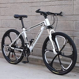 SANJIANG Bici SANJIANG Mountain Bike 21 / 24 / 27 / 30 velocità con Freno A Doppio Disco City Bike 24 / 26 Pollici Adattamento per Tutti I Terreni Sospensione Ammortizzatore Anteriore con Coda Rigida, C-26in-30speed