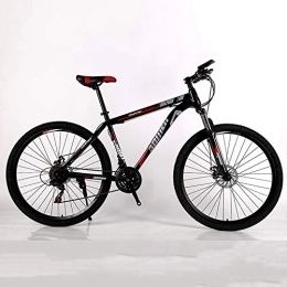 SANJIANG Mountain Bike SANJIANG Mountain Bike Bici da Strada da 26 Pollici per Adulti in Acciaio Ad Alto Tenore di Carbonio A Doppia Sospensione Anteriore per Bicicletta Ammortizzante, B