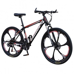 SHOBDW Home Accessories Mountain Bike SHOBDW 26 pollici 21 velocità mountain bike adulto studente bici sport all'aperto bicicletta bici bici da strada esercizio bici bici Hardtail regali (# 3 rosso, 66 pollici)