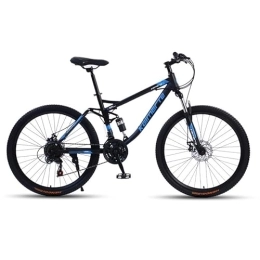 SKIHOT  SKIHOT Mountain Bike in 26, 24 pollici, Bicicletta per Ragazzi, Ragazze, Donne e Uomini, Freno a Disco, Cambio a 24 marce, MTB Sospensione Completa, 26"-Spoked-Wheel