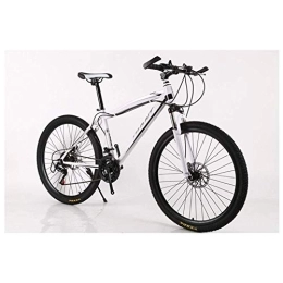 Mnjin Mountain Bike Sport all'aperto Mountain Bike Biciclette 21-30 velocità Freno a Doppio Disco con Telaio in Acciaio al Carbonio Shimano