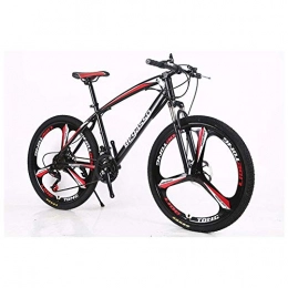 TYXTYX Bici Sport all'Aria Aperta Mountain Bike da 26"Telaio Leggero in Acciaio ad Alto tenore di Carbonio Sospensione Anteriore Freni a Doppio Disco 21-30 velocità Bicicletta Unisex MTB