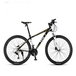 Story Mountain Bike Story Mountain Bike Bicycle Racing 33 Speed ​​Shift da 29 Pollici Maschio Adult Cross Country (Color : Black Yellow, Size : Other)