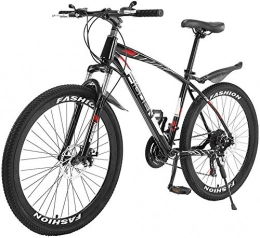 SYCY Mountain Bike SYCY Mountain Bike da 26 Pollici, Freni a Doppio Disco a 21 velocità, Alluminio Antiscivolo a Sospensione Completa, opzioni Telaio in Acciaio Freni Anteriori Posteriori Bicicletta