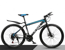 Tbagem-Yjr Mountain Bike Tbagem-Yjr 26 Pollici off-Road Mountain Bike della Bicicletta, Gli Uomini E Le Donne della Città Sport Tempo Spostamento della Bicicletta (Color : Black Blue, Size : 27 Speed)