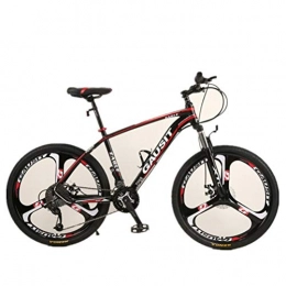 Tbagem-Yjr Bici Tbagem-Yjr Difficile Mountain Bike, Biciclette Doppio Freno A Disco Bike Freestyle BMX Città Strada della Bicicletta (Color : Red, Size : 27 Speed)