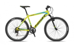 Tecnobike Bici Tecnobike - NSR Special Collection - Adventure 27, 5 - Telaio in Alluminio High Performance - Shimano 21 velocità / Speed -Lime - Size XS (35cm)