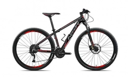 Tecnobike Mountain Bike Tecnobike NSR X.PRO Hardtail 29' Alluminium High Performance - all Around MTB - Shimano 27 Speed - Antracite / Rosso - Large