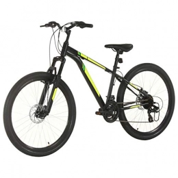 tidyard Mountain Bike Tidyard Mountain Bike 21 Speed 27, 5" Ruote 38 cm Nero, Bicicletta Mountain Bike, Bicicletta Sportiva da Montagna per Uomini e Donne Adulti