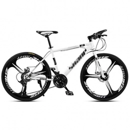 tools Mountain Bike TOOLS Mountain Bike Bici da Strada 21 velocità MTB Mountain Bike Strada Uomo Biciclette 24 / 26 Pollici Ruote for Donne Adulte (Color : White, Size : 26in)