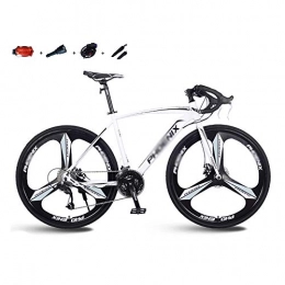 tools Mountain Bike TOOLS Mountain Bike Bici da Strada MTB Mountain Bike Strada Uomo Biciclette 27 velocità 26 Pollici Ruote for Donne Adulte (Color : White)