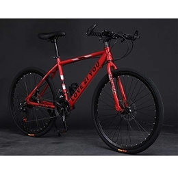 TRGCJGH Mountain Bike TRGCJGH Mountain Bike per Adulto Mountain Bike in Acciaio al Carbonio Bicicletta A 21 velocità Sospensione Completa MTB Ingranaggi Freni A Doppio Disco Bicicletta da Montagna, D-24inch30speed