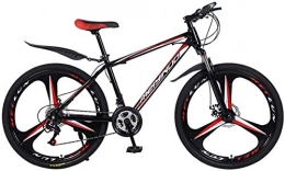 TTZY Mountain Bike TTZY 26 Pollici Mountain Bike Bicicletta, Acciaio al Carbonio e Telaio in Lega di Alluminio, Doppio Freno a Disco, Mountain Bike 6-24, 24 Costi SHIYUE