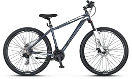 UMIT Bici Umit Mirage, Bicicletta Unisex Adulto, Grigio / Bianco, 27, 5" T.20